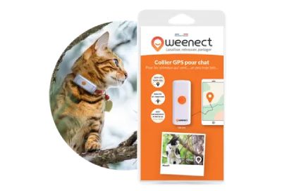 Traceur GPS Tractive 9990 pour chats avec collier Guide de l